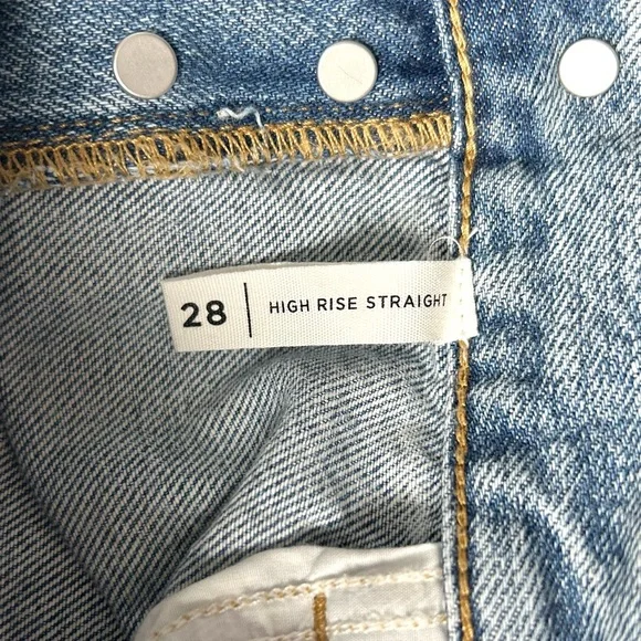 🌸NWT Women’s PacSun High Rise Straight Jeans. Size: 28 - Picture 10 of 16